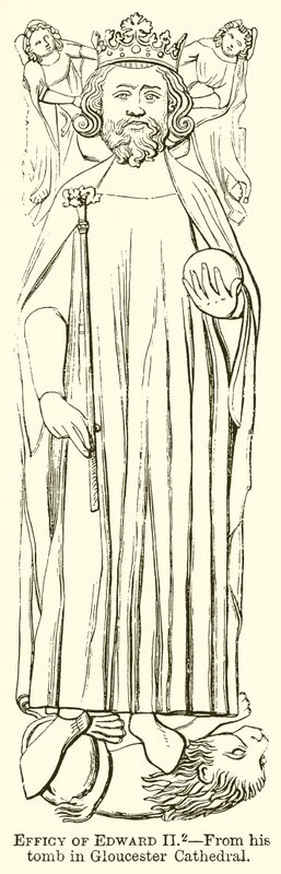 Abbild von Edward II. von English School