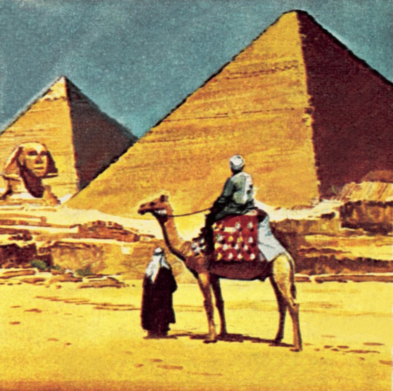 Ägyptische Pyramiden von English School