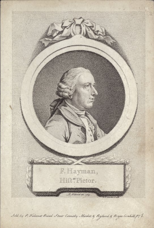 Francis Hayman, englischer Maler und Illustrator von English School