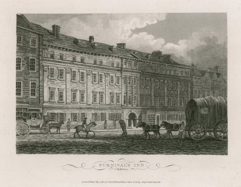 Furnivals Inn, Holborn, London von English School