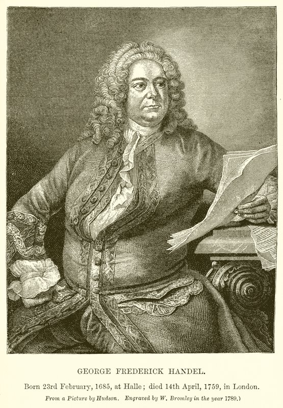 Georg Friedrich Händel von English School