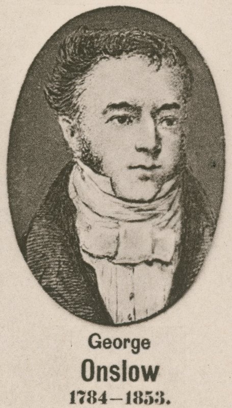 George Onslow (Gravur) von English School