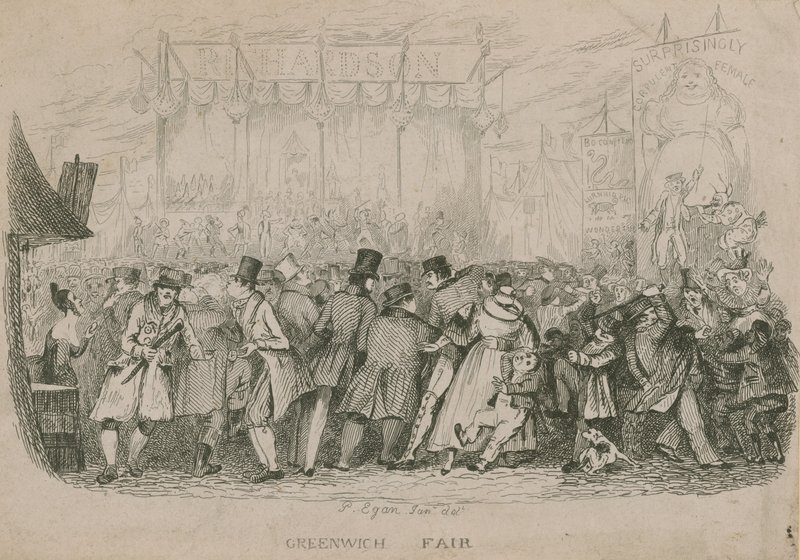 Greenwich-Jahrmarkt, London von English School