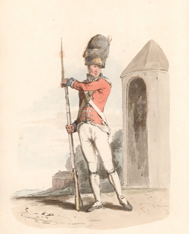 Grenadier des 1. Garderegiments von English School