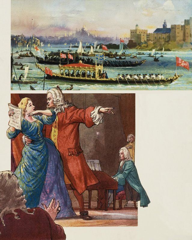 Händel von English School