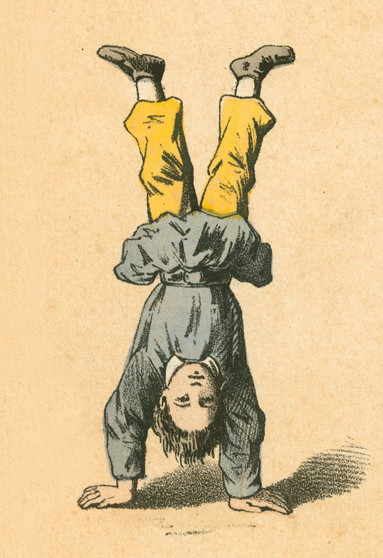 Handstand von English School