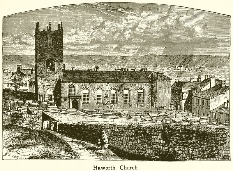 Kirche von Haworth von English School