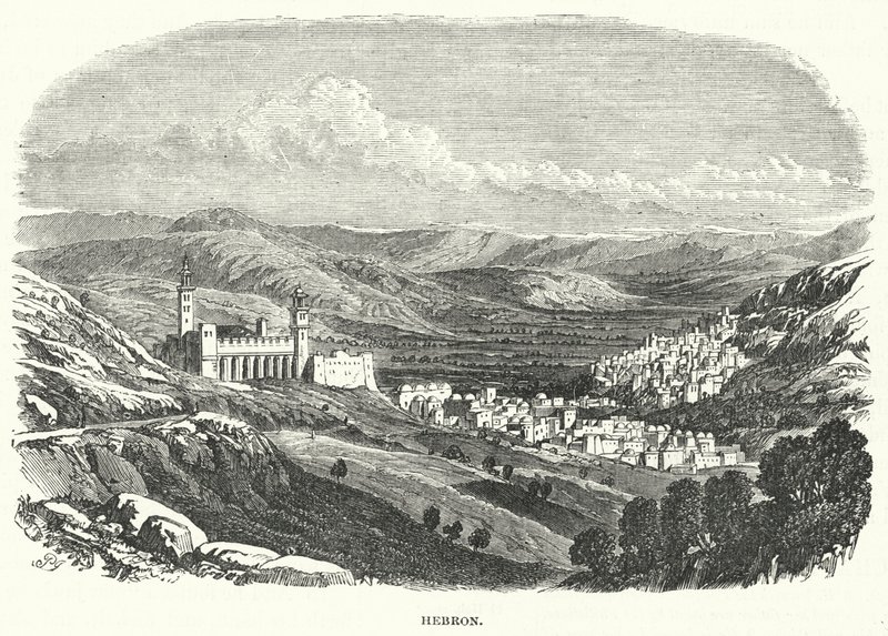 Hebron (Gravur) von English School