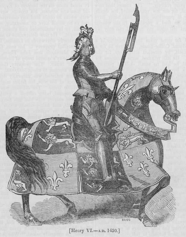 Heinrich VI., 1450 n. Chr. von English School