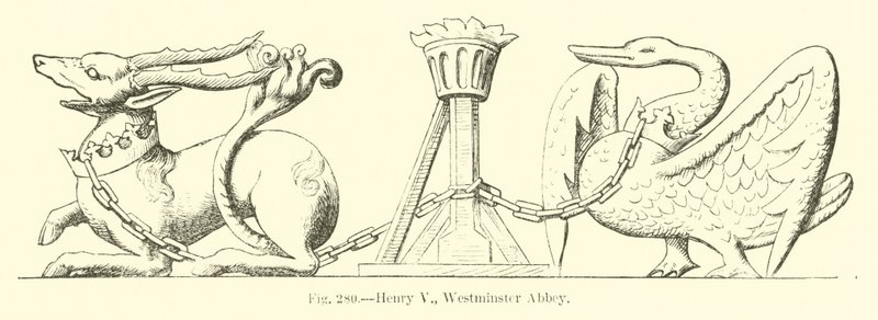 Heinrich V., Westminster Abbey von English School