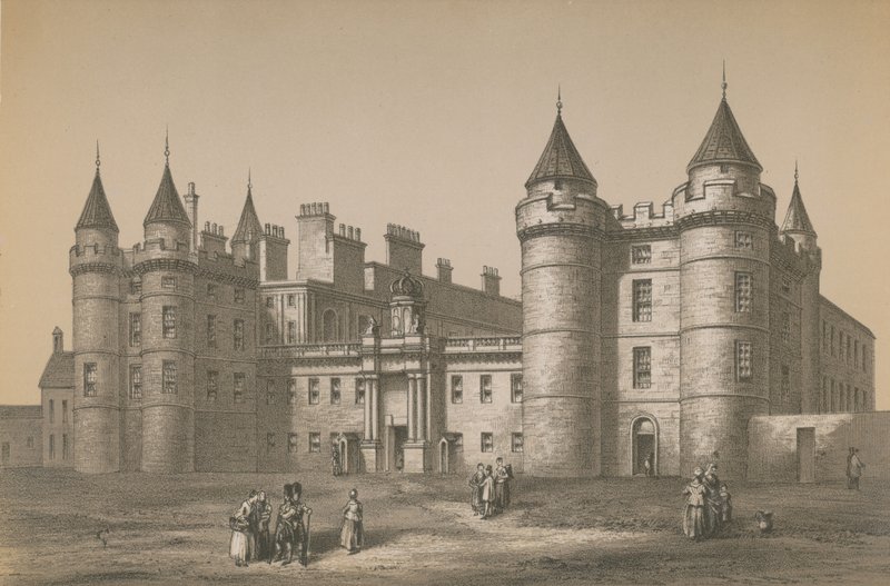 Holyrood Palace von English School