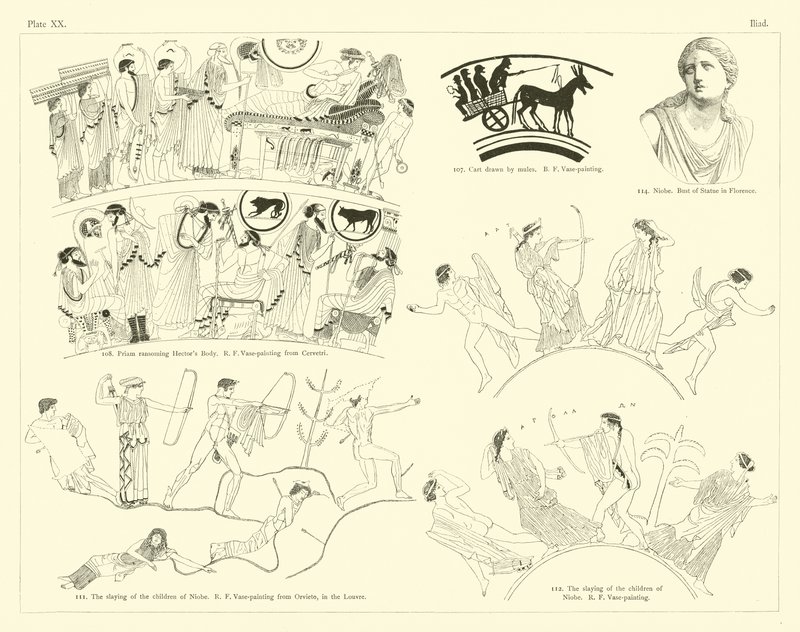 Ilias von Homer von English School