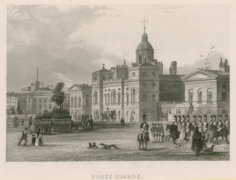 Horse Guards von English School