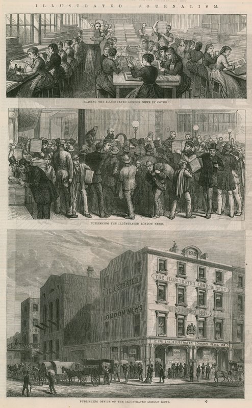 Illustrierter Journalismus von English School