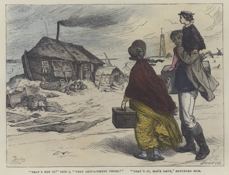 Illustration für David Copperfield von English School
