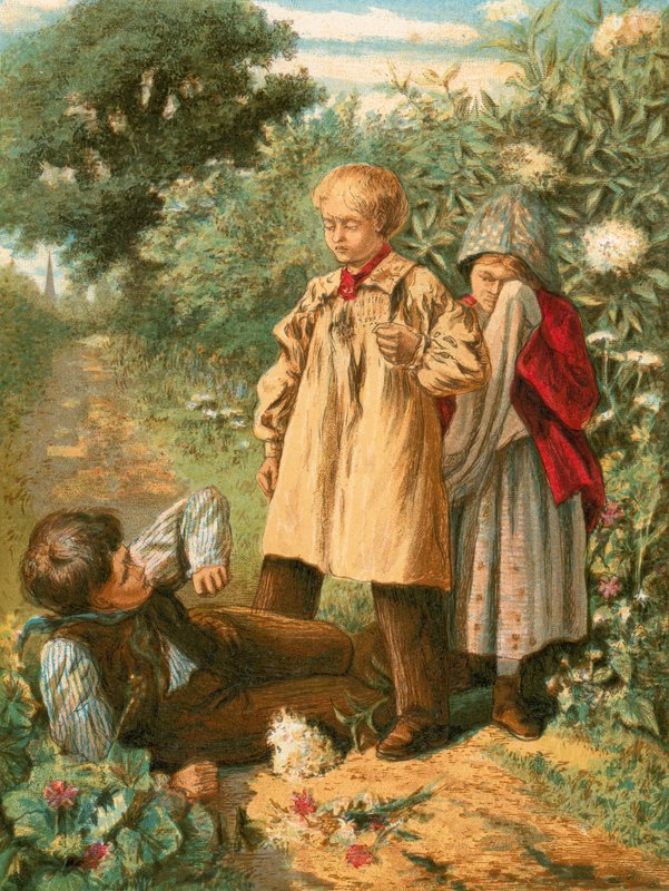 Illustration für Grays Elegie von English School