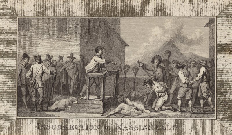 Aufstand von Massianello von English School