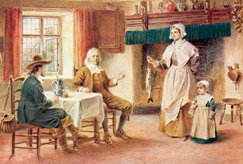 Isaac Walton zu Hause von English School