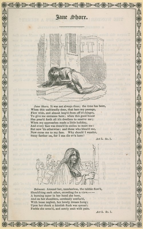 Jane Shore von English School