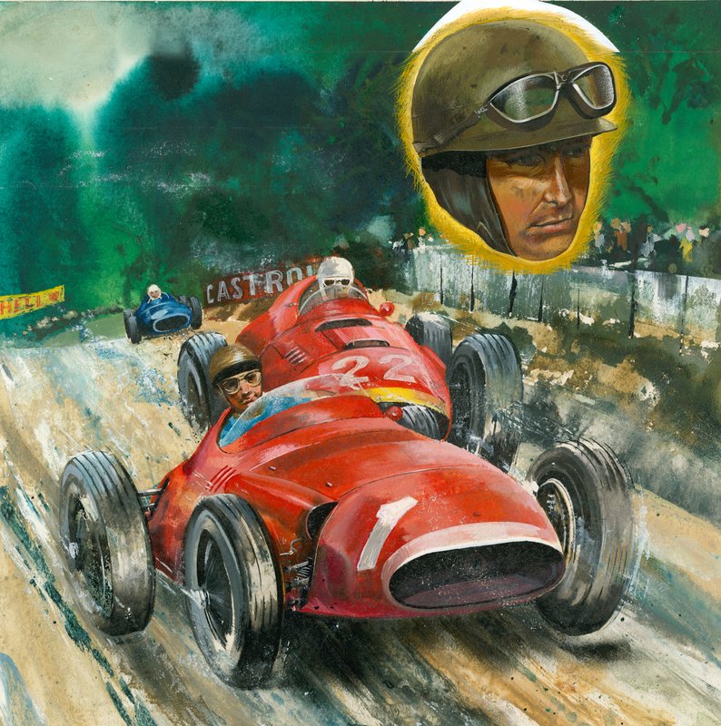 Juan Manuel Fangio von English School