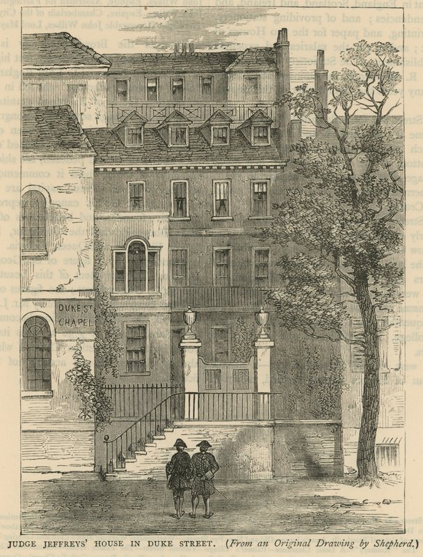 Richter Jeffreys Haus in der Duke Street, London von English School