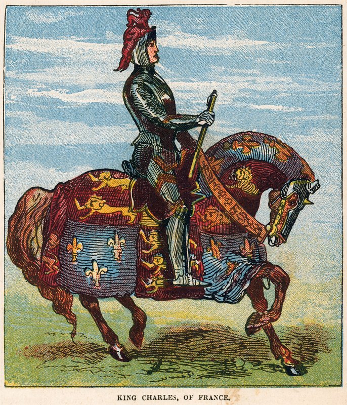 König Karl von Frankreich von English School