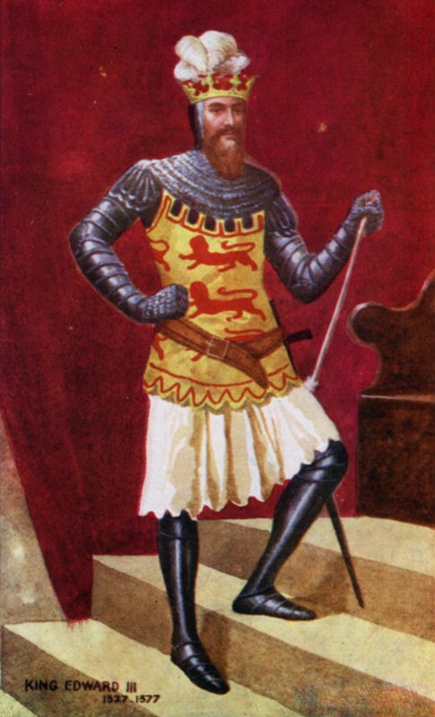 König Eduard III. von English School
