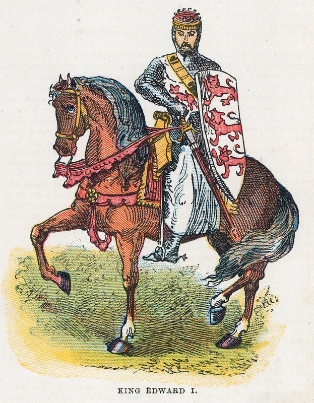 König Eduard I. von English School
