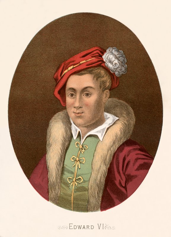 König Edward VI. von English School