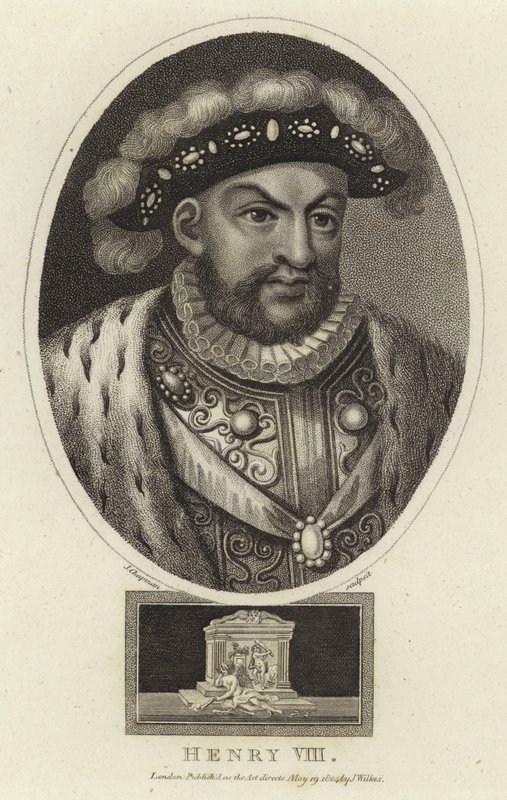 König Heinrich VIII. von England von English School