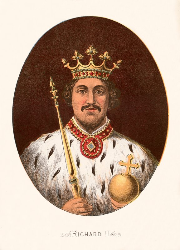 König Richard II. von English School
