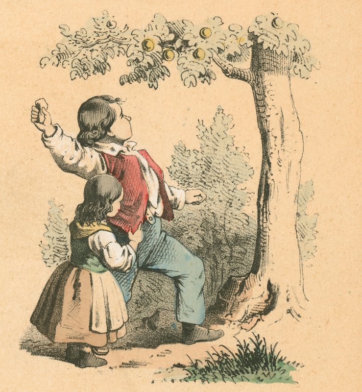Früchte abschlagen von English School
