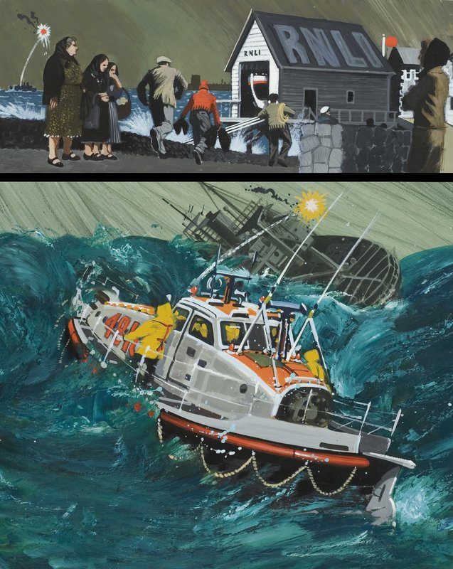 Rettungsboot von English School