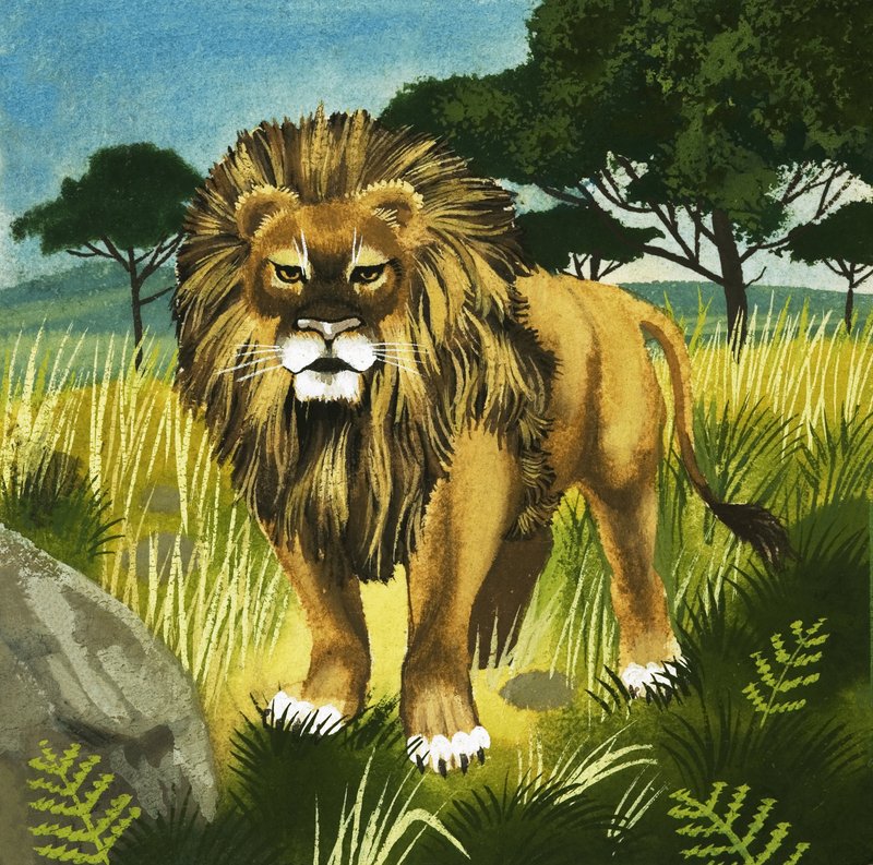 Löwe von English School