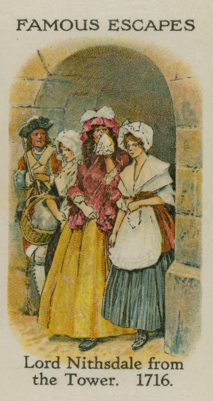 Lord Nithsdale aus dem Turm, 1716 von English School