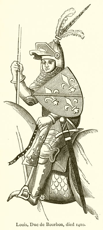 Louis, Herzog von Bourbon, gestorben 1410 von English School
