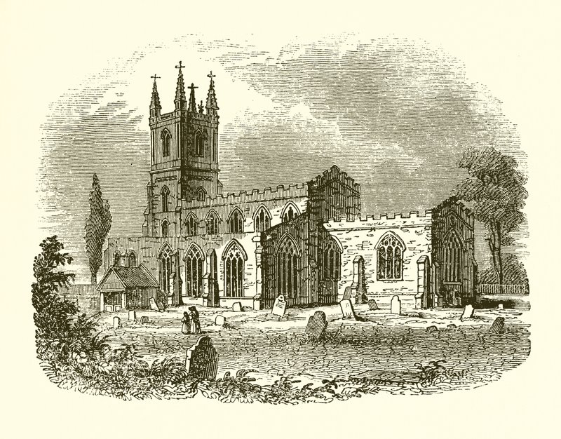 Kirche von Lutterworth von English School