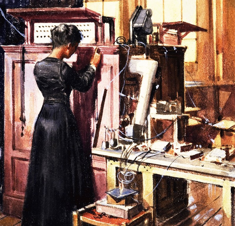Marie Curie von English School