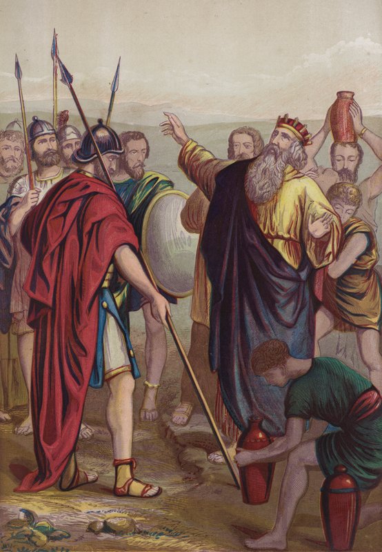 Melchisedek segnet Abram von English School