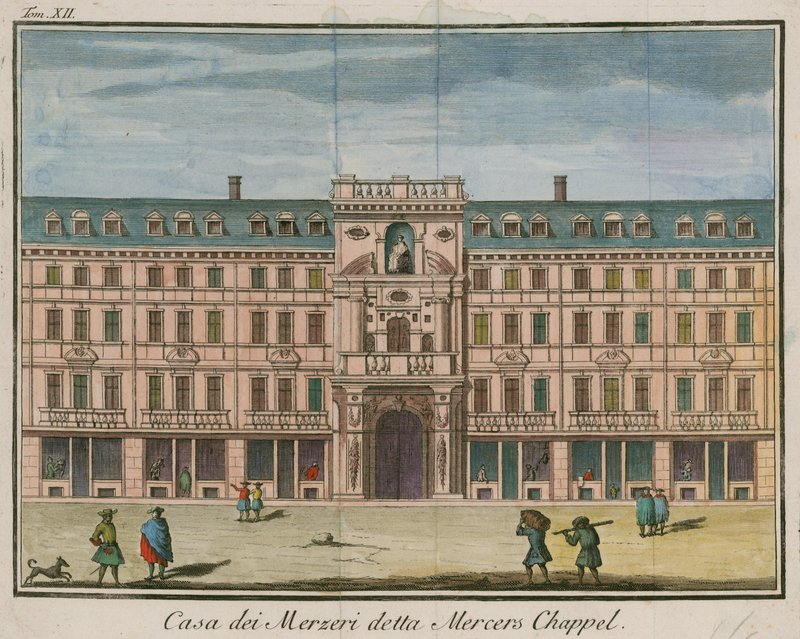 Mercers Chapel, Cheapside, London von English School