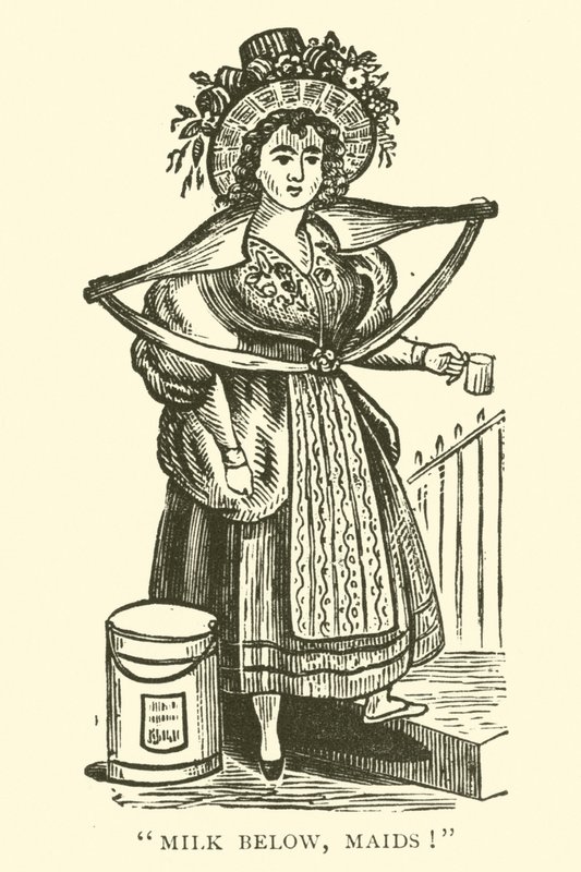 Milchmädchen von English School