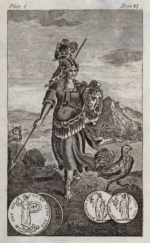 Minerva oder Pallas von English School
