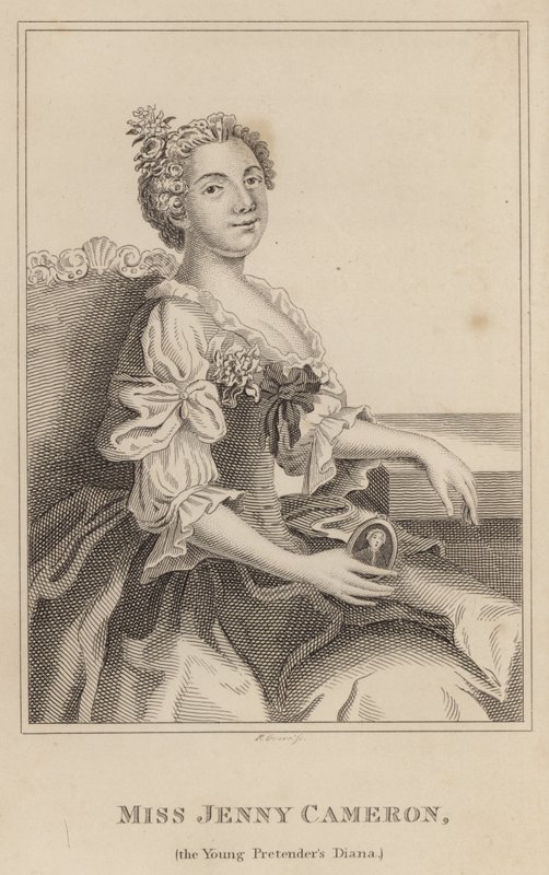 Miss Jenny Cameron, Die Diana des Jungen Prätendenten von English School