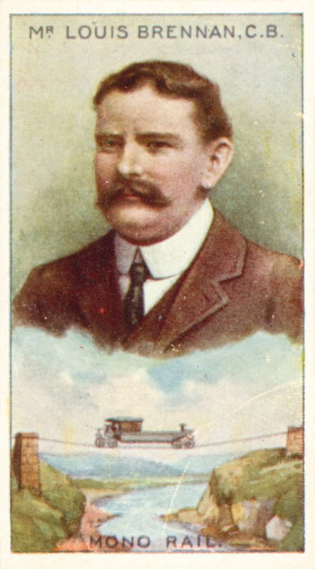 Mr Louis Brennan, CB, Einschienenbahn von English School