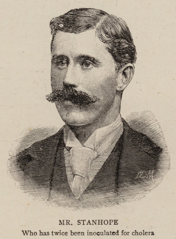 Mr. Stanhope (Gravur) von English School