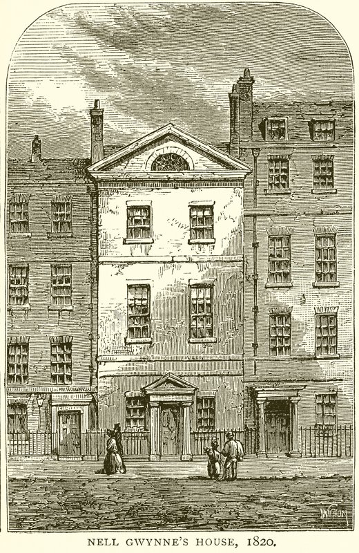 Haus von Nell Gwynne, 1820 von English School