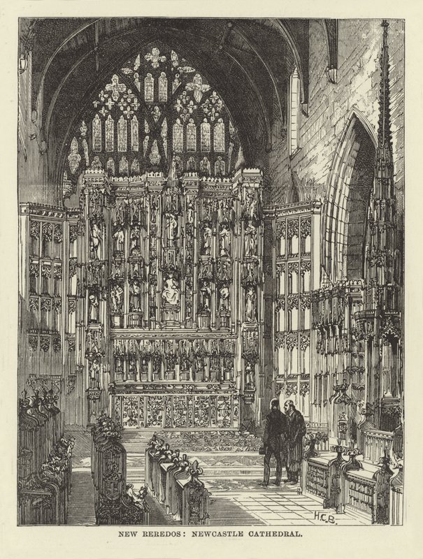 Neues Reredos, Newcastle Kathedrale von English School