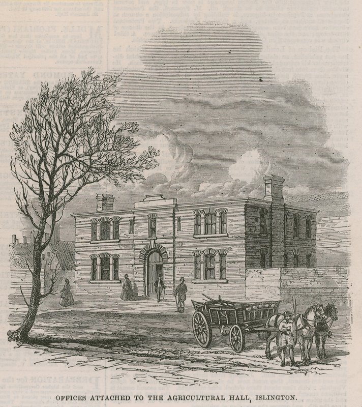 Büros der Landwirtschaftshalle von English School