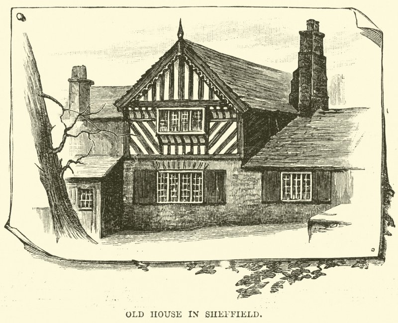 Altes Haus in Sheffield von English School
