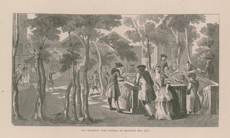 Old Mulberry Tree Tavern in Islington von English School